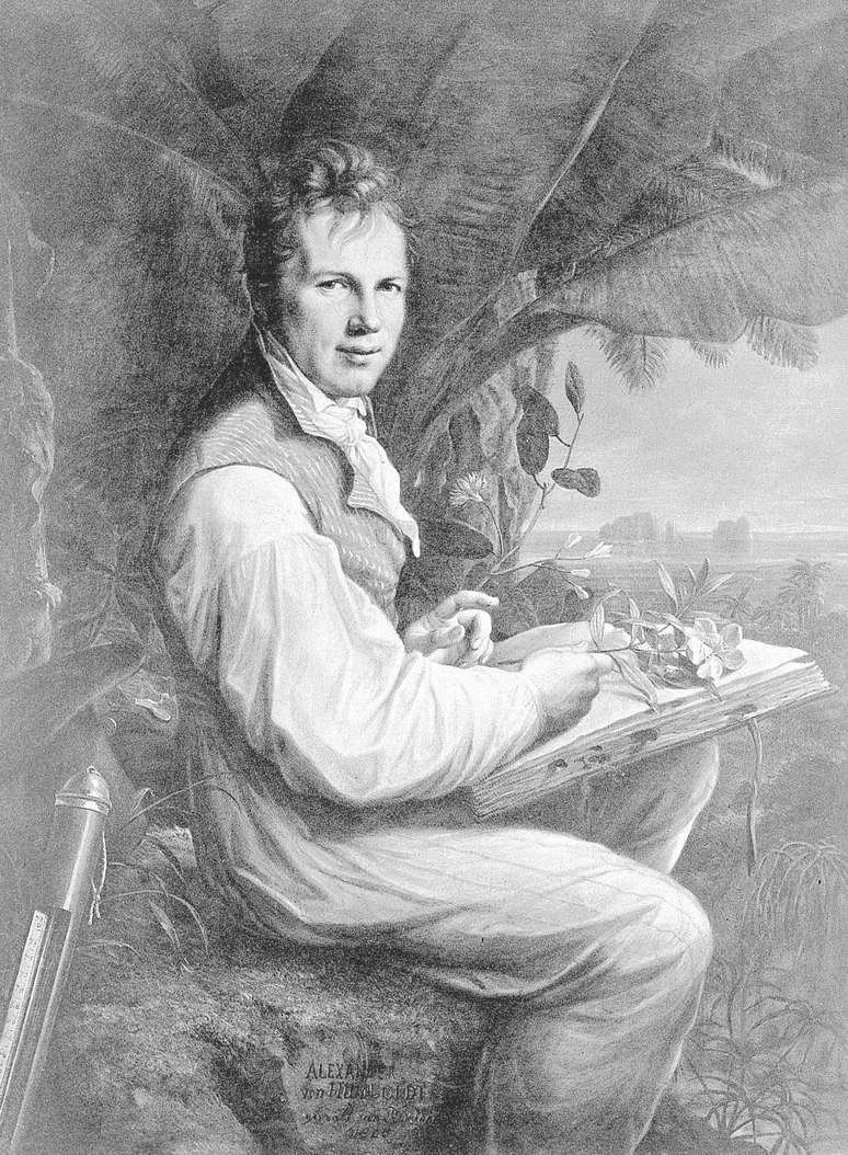 Alexander Von Humboldt (imagem editora Cr&iacute;tica)
