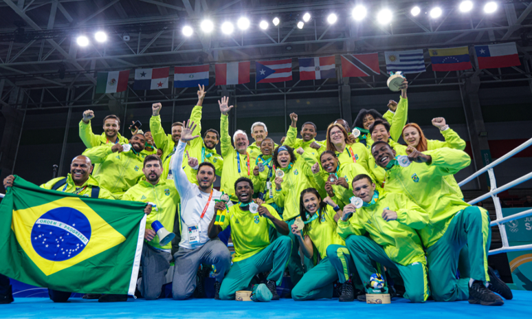 Brasil leva 12 medalhas no boxe em 13 chances, quebrando o recorde de São Paulo 1963. (Foto: Wander Roberto/COB)