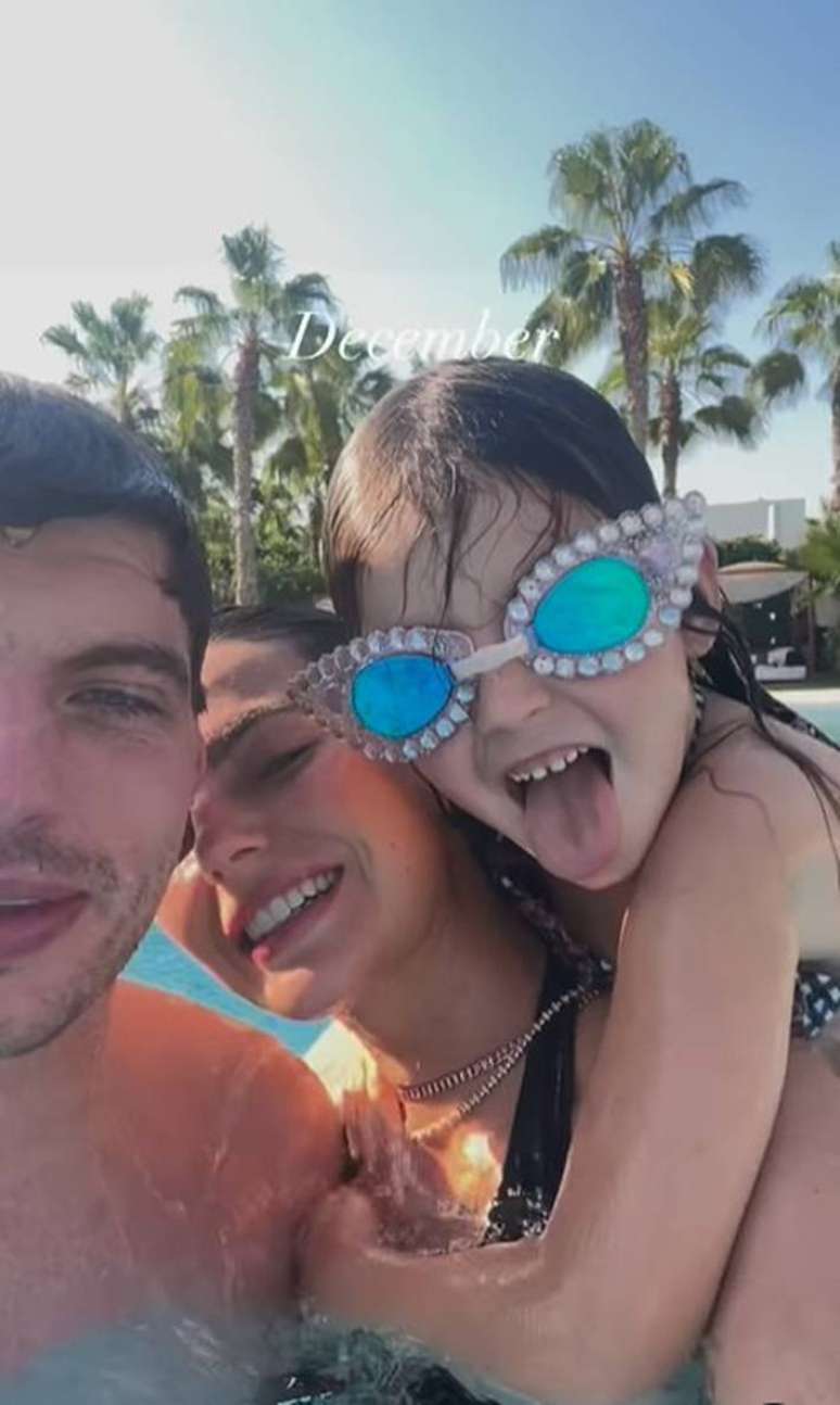 Max Verstappen, Kelly Piquet e Penelope