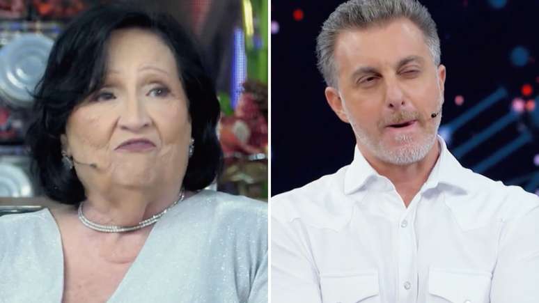 Dona Déa e Luciano Huck