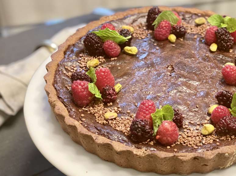 TORTA DE CHOCOLATE SEM GLÚTEN (Bake and Cake)