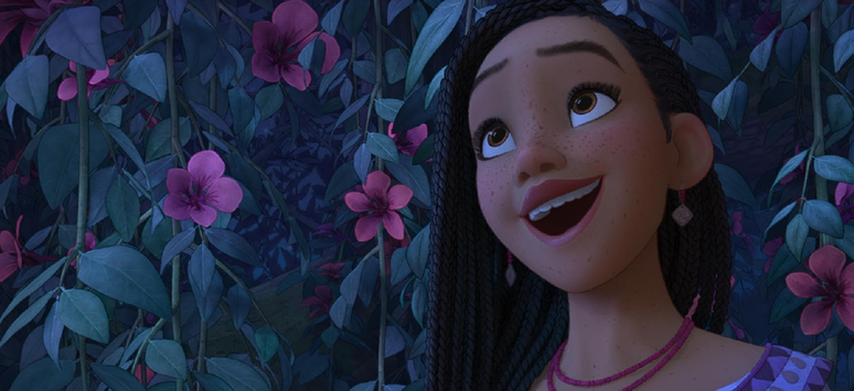 Wish innovates in animation techniques and delivers a beautiful film to watch.  (Image: Disclosure/Disney)