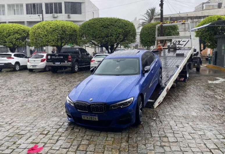 BMW estava estacionada na Rodoviária de Balneário Camboriú