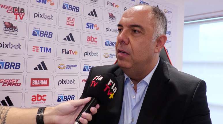 Marcos Braz, vice presidente de futebol do Flamengo 