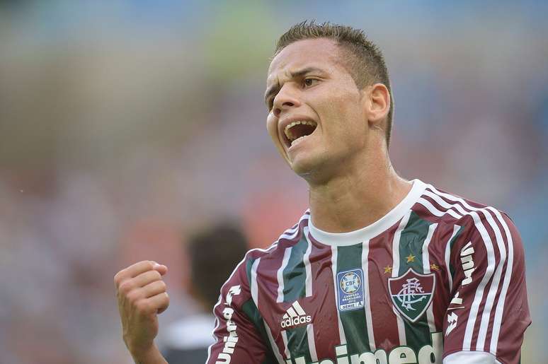 Rafinha chegou a ser titular do Fluminense com o t&eacute;cnico Vanderlei Luxemburgo 