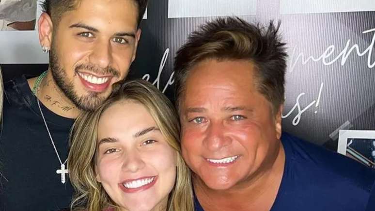 Zé Felipe, Virginia e Leonardo