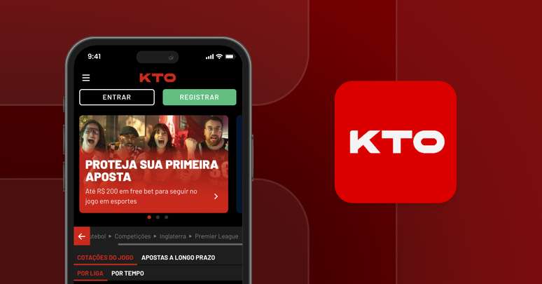 A KTO não conta com app, mas tem um site mobile compatível com Android e iOS