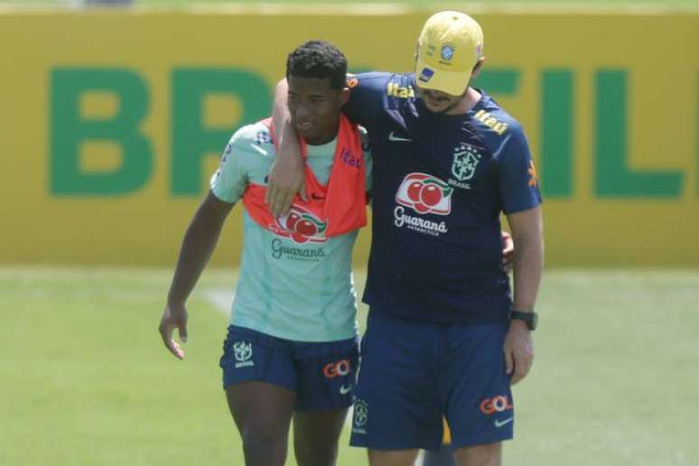 Endrick foi uma das poucas novidades que Diniz chamou para a sele&ccedil;&atilde;o