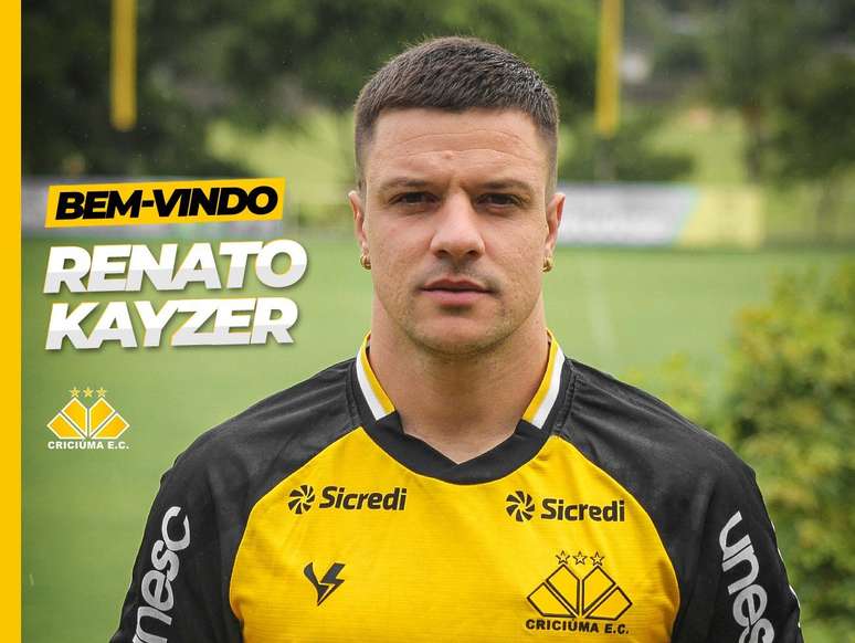 Renato Kayzer chega como reforço para o ataque do Criciúma - 