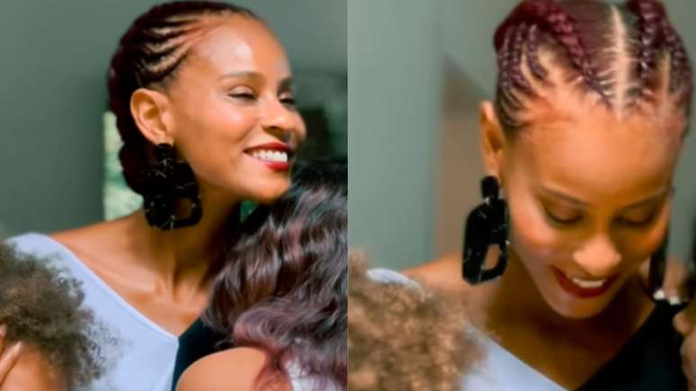 Aline Wirley impresses the web by showing off the embrace of her three children: ‘I was moved’