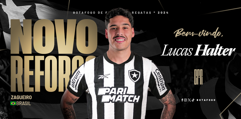 Lucas Halter é do Botafogo 