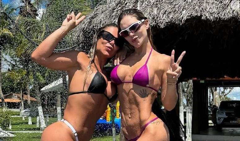 ‘Out of the natural’: Virginia Fonseca poses in a bikini with her mother-in-law and her extremely toned stomach explodes the internet.  Photos!