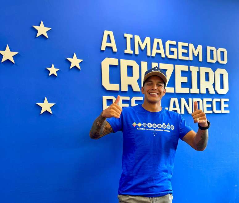 Lucas Romero, novo reforço do Cruzeiro (Staff Images/Cruzeiro)