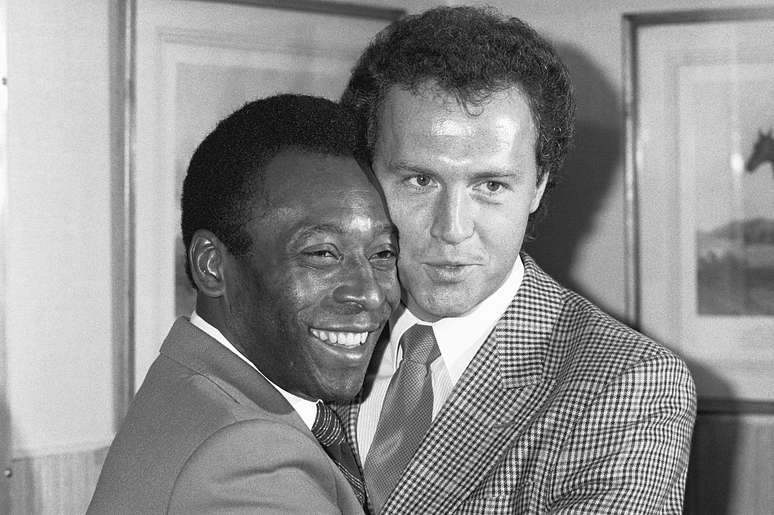 Pelé e Beckenbauer