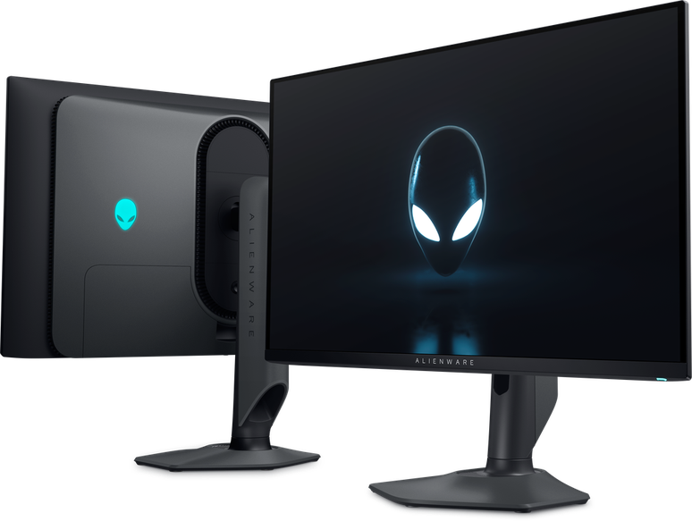 Alienware 27 360Hz QD-OLED (AW2725DF) consegue alcançar 360 Hz de taxa de atualização (Imagem: Divulgação/Dell)