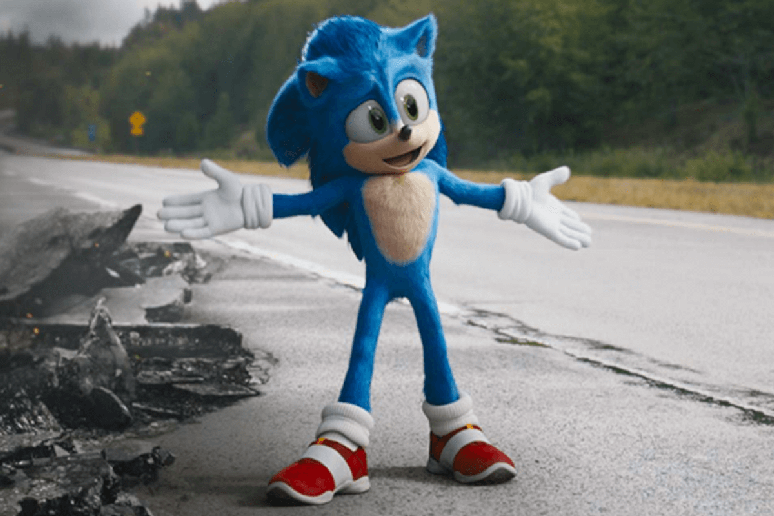 “Sonic: O Filme” acompanha a história do ouriço azul famoso nos games da Sega 