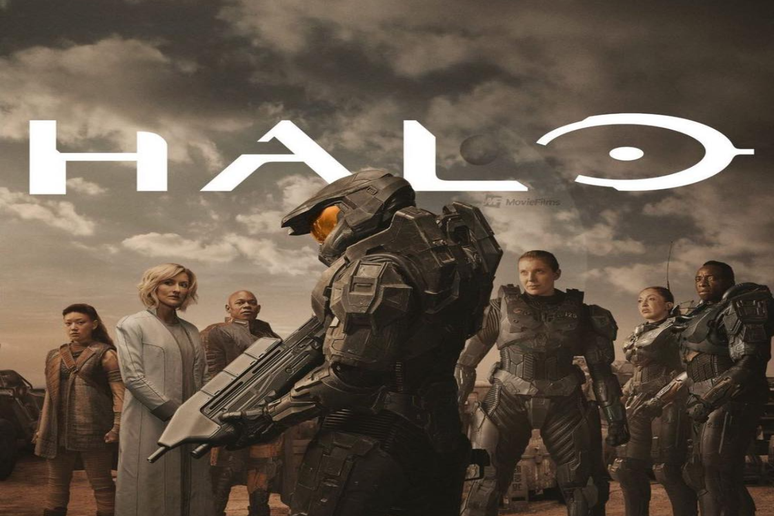 “Halo” mostra um supersoldado ciberneticamente aprimorado 