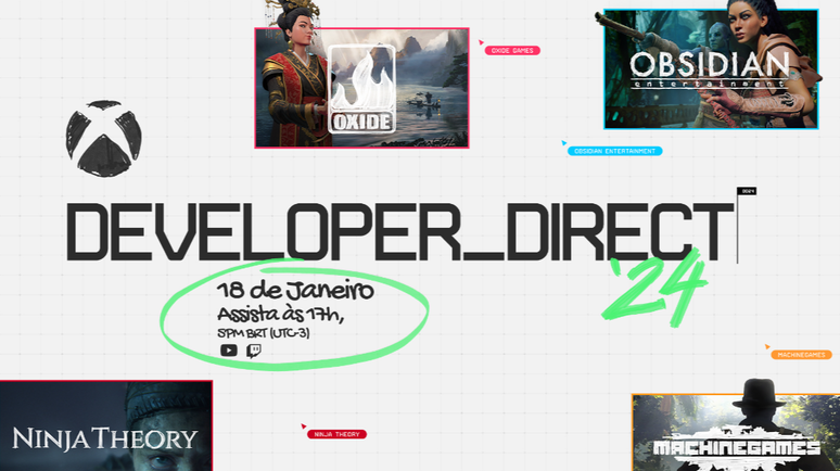 Developer_Direct acontece em 18 de janeiro, a partir das 17h