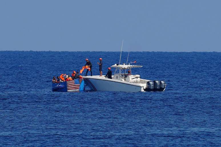 Acredita-se que o número de migrantes cubanos para os Estados Unidos em 2021 tenha batido recordes históricos