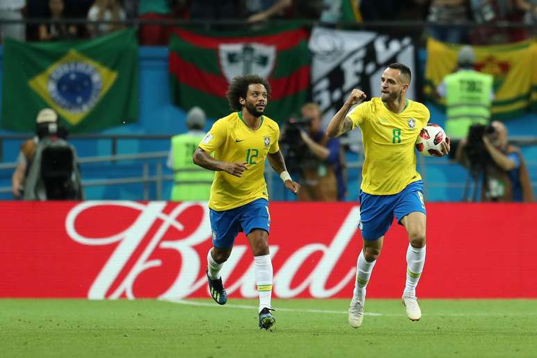 Marcelo e Renato Augusto na Sele&ccedil;&atilde;o 