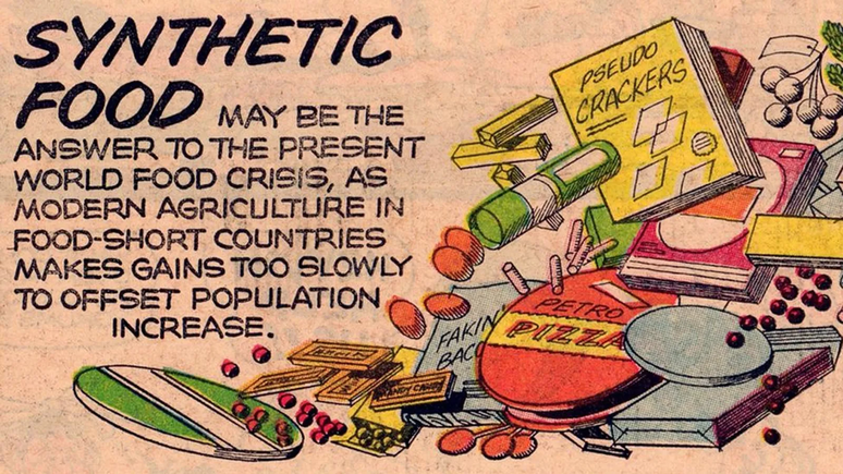 Ideia de comida em p&iacute;lulas cresceu com temor de escassez de alimentos no mundo