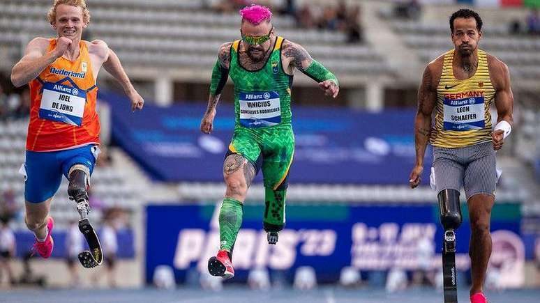 Vin&iacute;cius Rodrigues foi prata nas Paralimp&iacute;adas de T&oacute;quio 2020 na prova dos 100m da classe T63