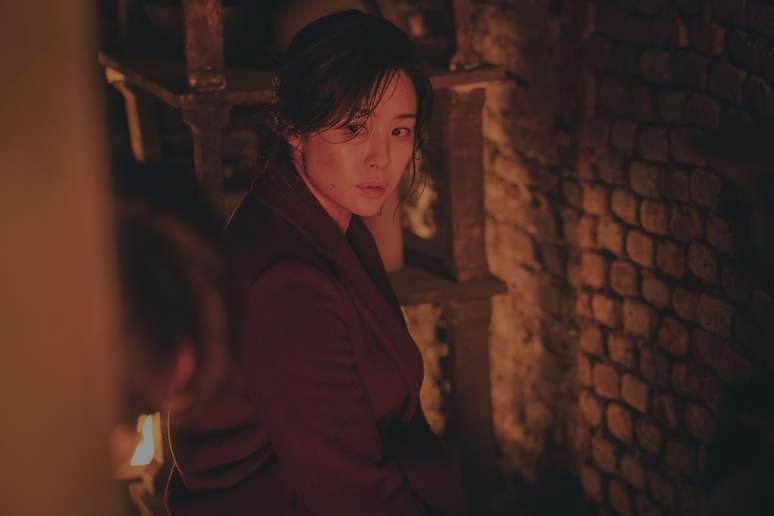 Kim Hyun-joo como a personagem principal de A Herdeira (Imagem: Divulgação/Netflix)