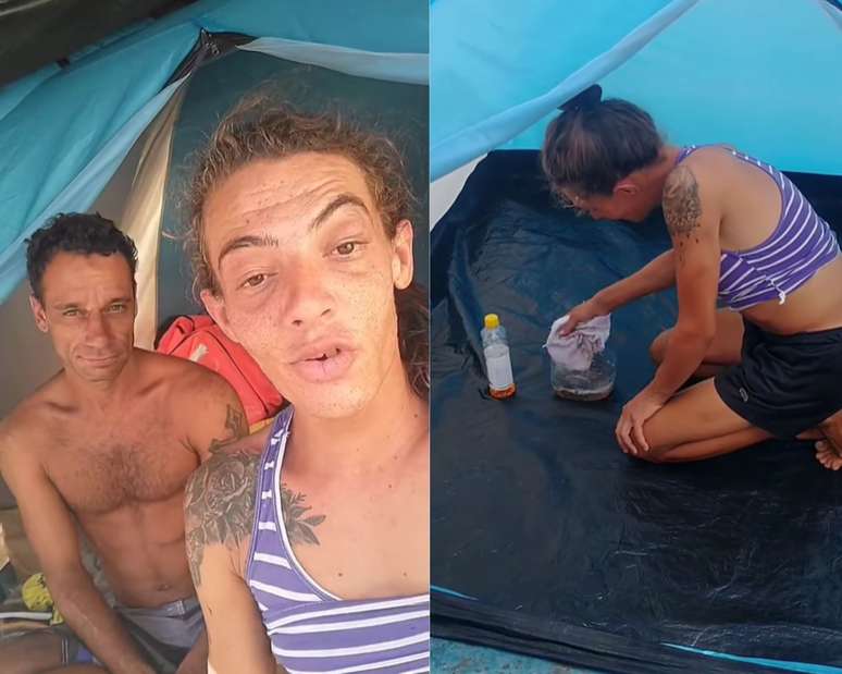 Casal que  vive em situação de rua bate 1 milhão de seguidores 