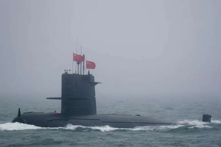 Submarino da Grande Muralha 236 do Exército de Libertação do Povo Chinês (ELP)
