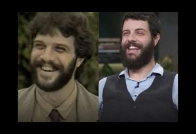 Pedro Bial and Diogo Defante