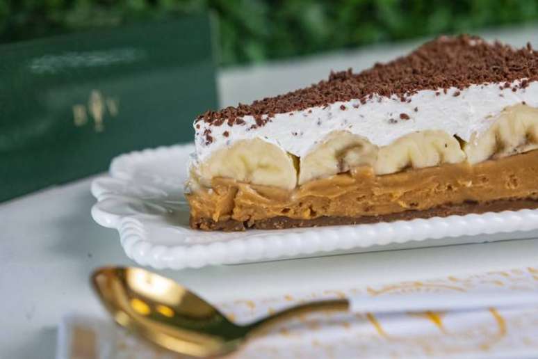 O doce banoffe da doceria Banoffe da Vila, na Vila Leopoldina.