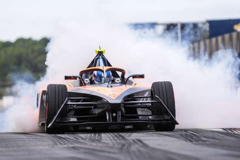 Carro da McLaren na Fórmula E