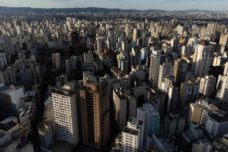 Prédios urbanos da cidade de São Paulo 