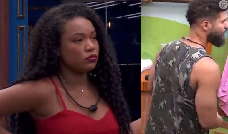 'BBB 24': Thalyta flagra Juninho falando mal dela.