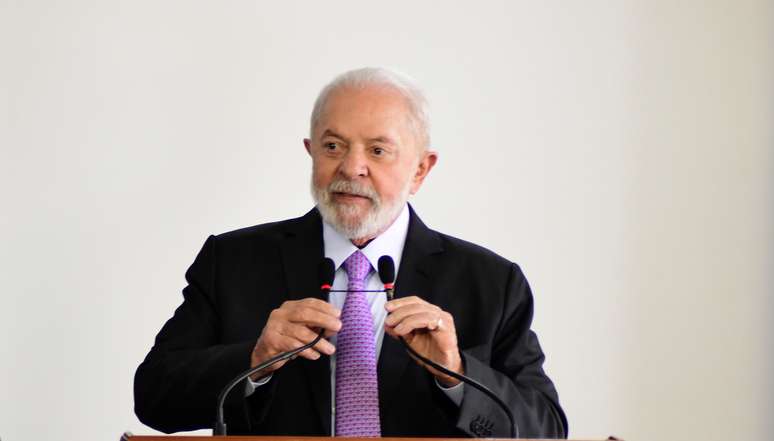 O Presidente da República, Luiz Inácio Lula da Silva (PT)