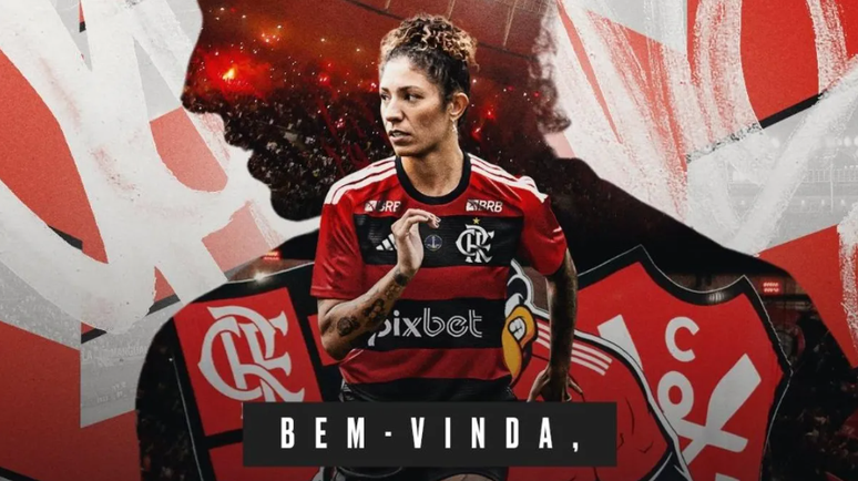 Cristiane é do Flamengo 