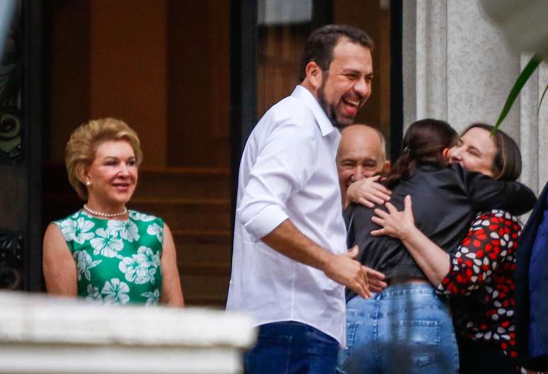 Boulos visita Marta Suplicy no Jardim Paulista, em São Paulo