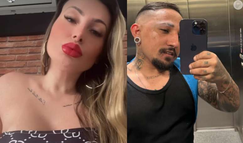 New porn video?  Andressa Urach posts photo with Pistolinha and reveals news: ‘Through the back door’