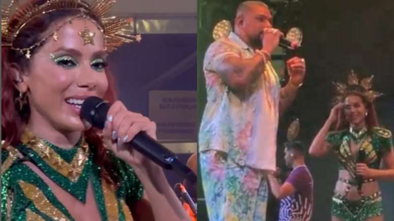 Anitta asks fans not to boo Naldo Benny: ‘I don’t want that energy’