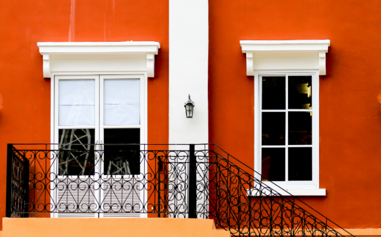 20. Cores para área externa: laranja traz vida e ânimo – Foto: Shutterstock