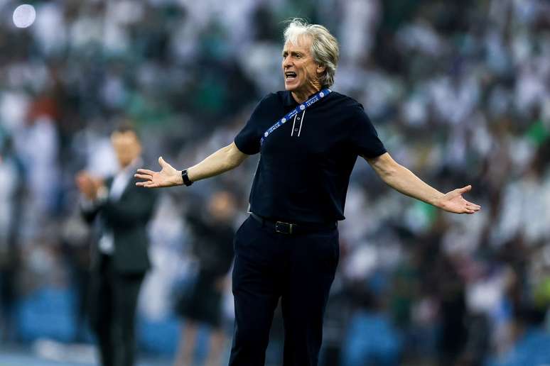 Jorge Jesus comandou o Flamengo entre 2019 e 2020 (Photo by Yasser Bakhsh/Getty Images)