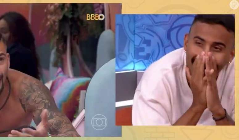 'BBB 24': Pizane se choca com comentário de Nizam no Bate-Papo BBB.