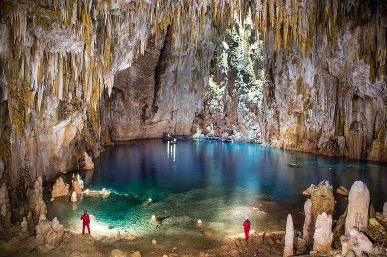 Abismo Anhumas, em Bonito 