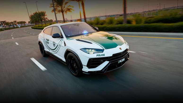 Novo Lamborghini Urus Performante da Polícia de Dubai