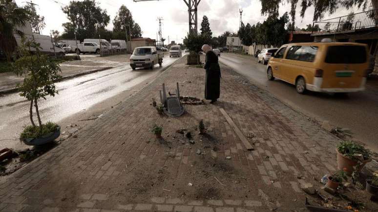 Ibtesam Asous visited the site of his sons' death