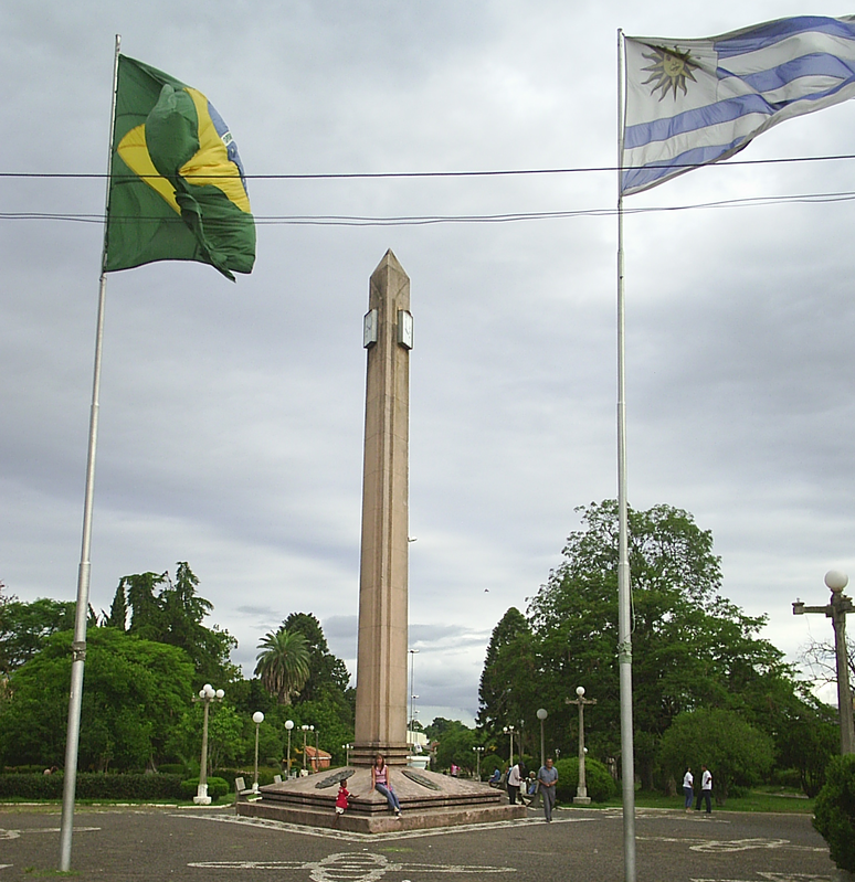 Fronteira do Brasil com o Uruguai 