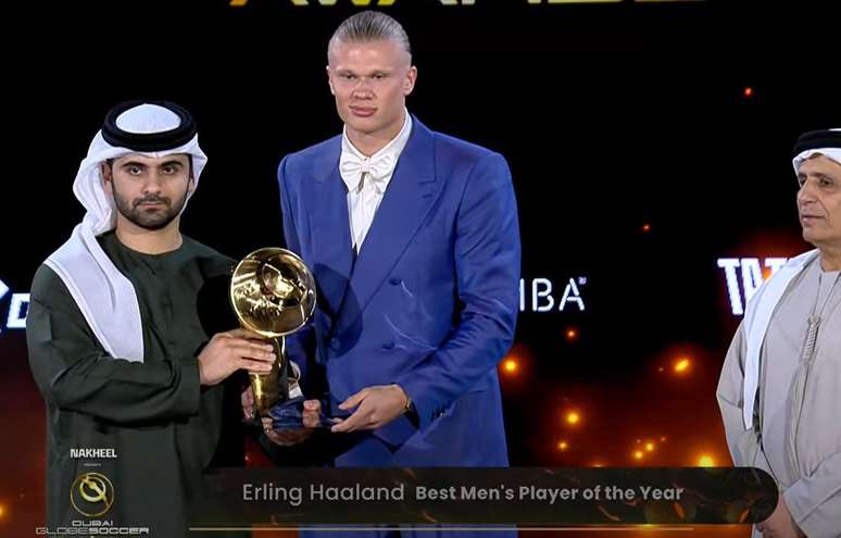 Globe Soccer Awards: Haaland named best player in the world