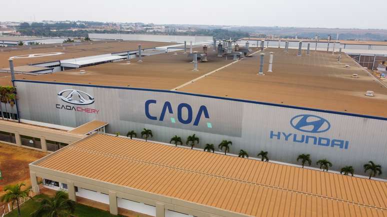 Caoa Montadora: fábrica de Anápolis produz carros da Caoa Chery e da Hyundai