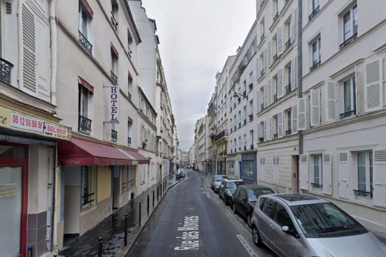 Rua do Hotel Europe, em Paris, onde brasileira foi encontrada morta