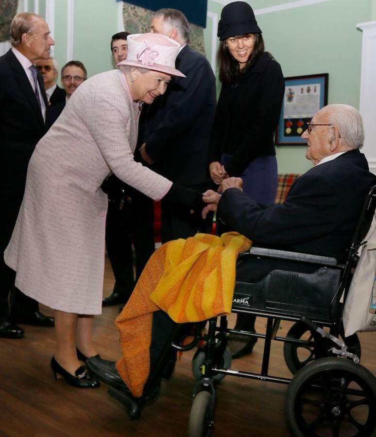 Winton esteve com a rainha Elizabeth II em diferentes ocasiões